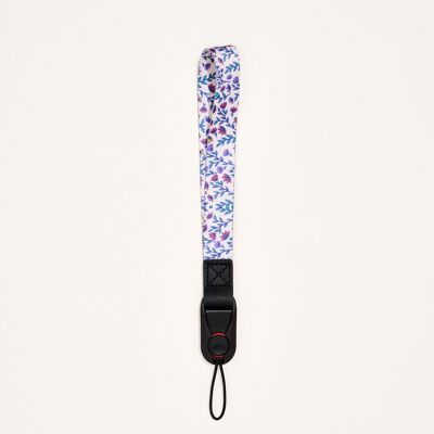 "Pastel Flora" camera strap