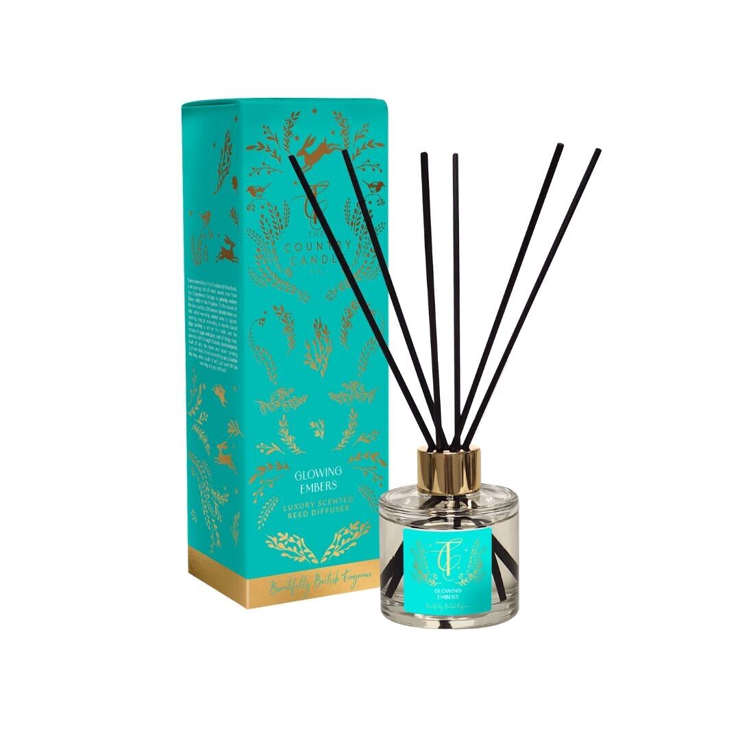 ENCHANTED WOODLAND-Glowing Embers 100ml Reed Diffuser