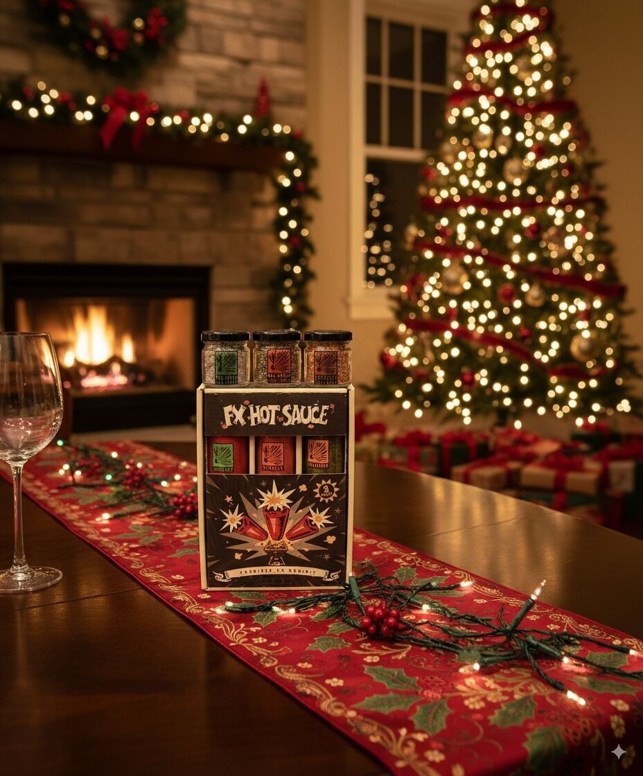 Set di salsa piccante e sale FX - Esclusiva pre-ordine