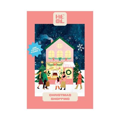 Mini puzzle Christmas Shopping – Heol editions – 99 pieces