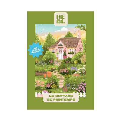 Mini puzzle The Spring Cottage – Heol Editions – 99 pezzi