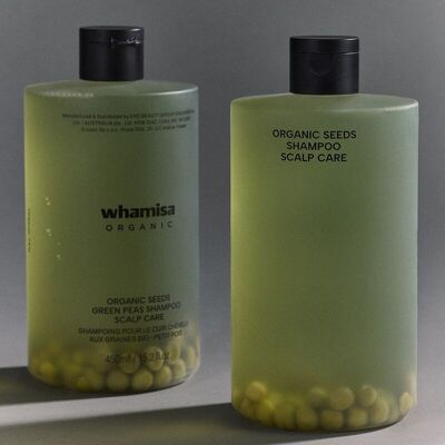 Shampoo ai piselli biologici fermentati 450 ml