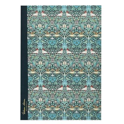 Libretto di appunti - Motivo Bird Green - William Morris
