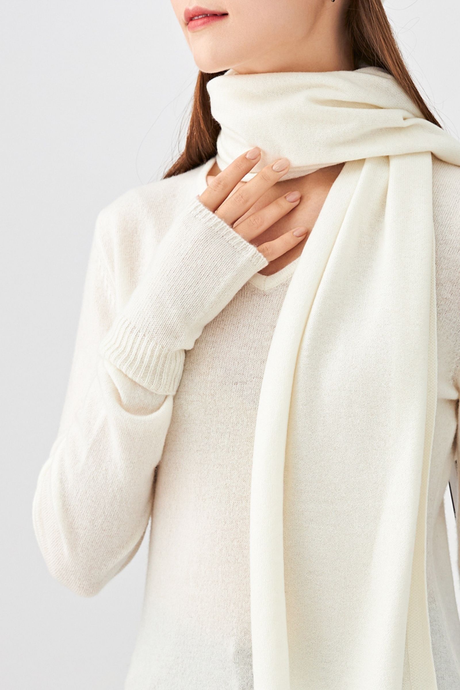 Mitones de cachemira