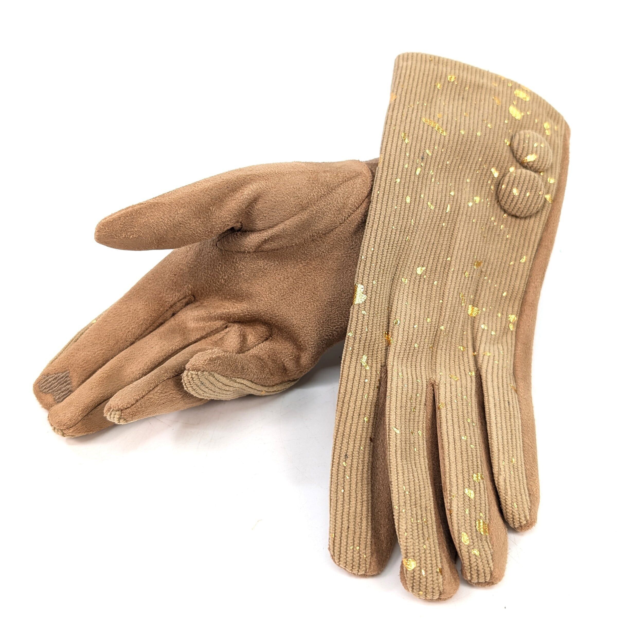 Guanti Splatters of Sparkle - Avena