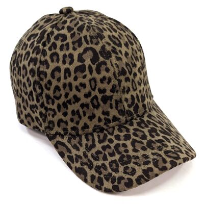 Cappellino Velvet Feel - Stampa verde naturale
