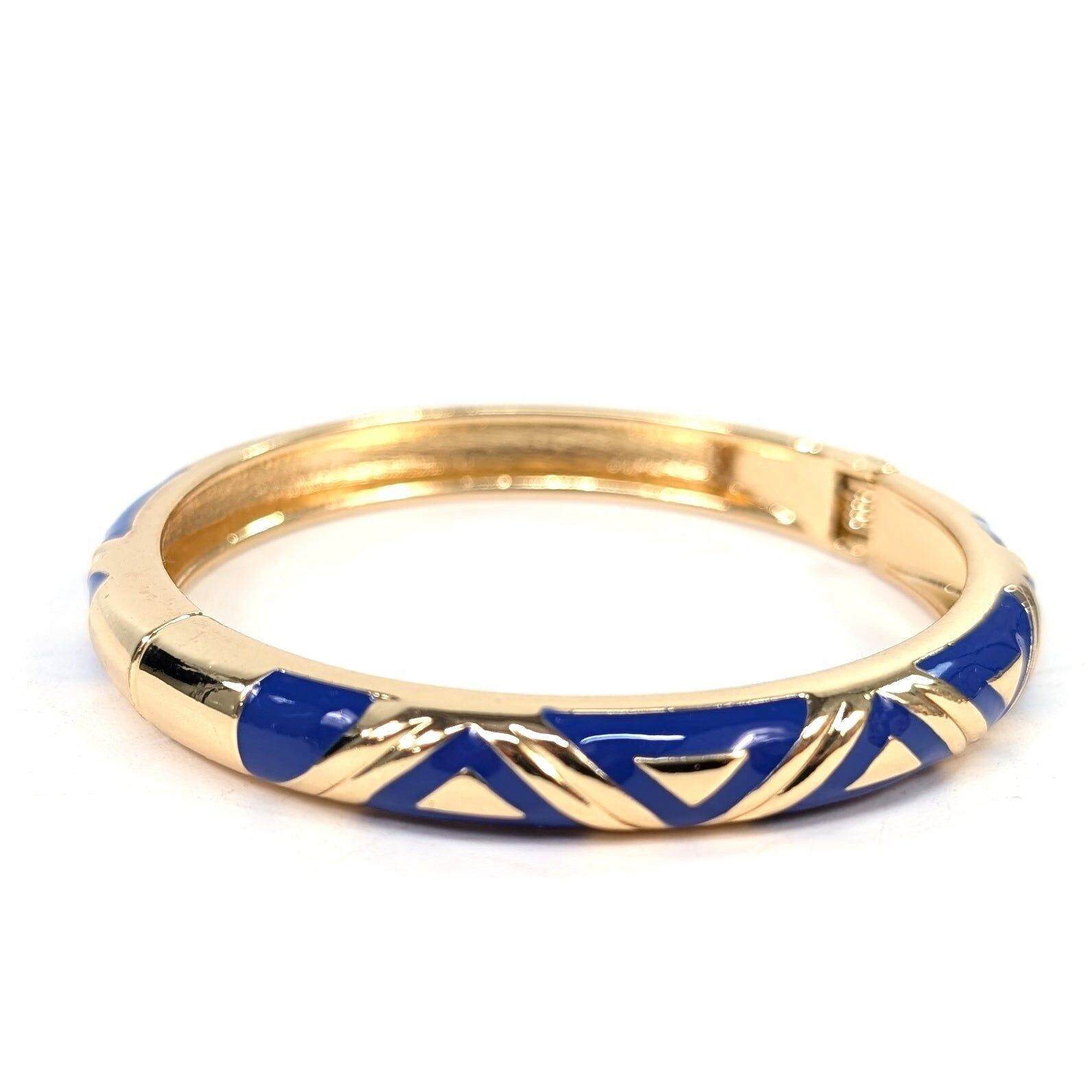 Bracciale Triangoli (in confezione regalo) - Blu