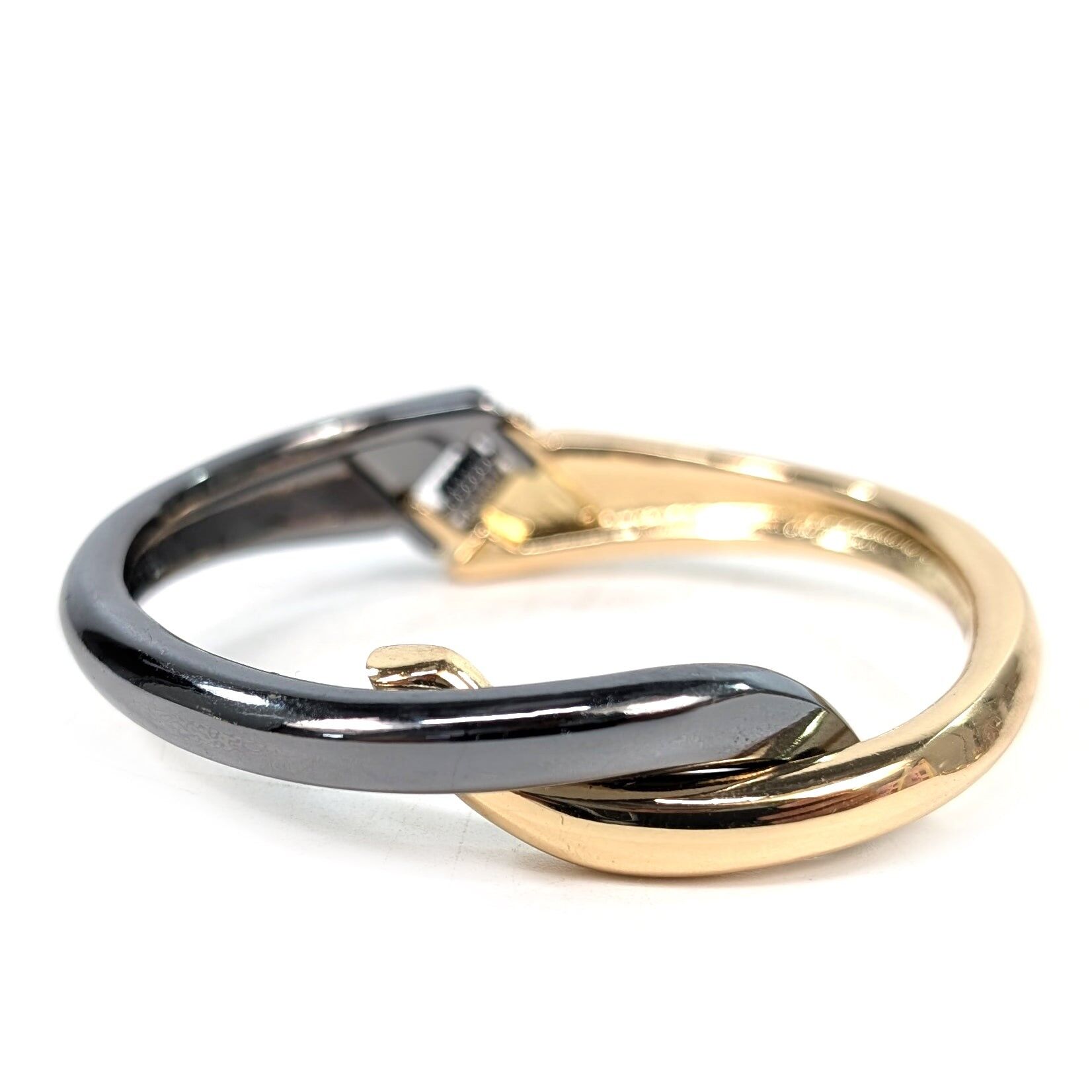 Bracciale Crossover (in confezione regalo) - Nero/Oro