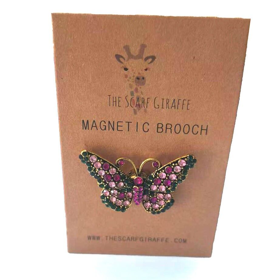 Spilla magnetica - Farfalla svolazzante
