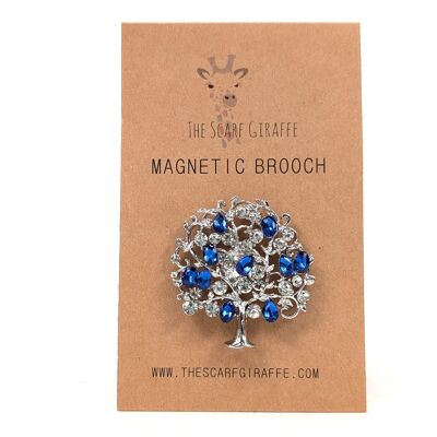 Broche magnético - Árbol de la vida floreciente