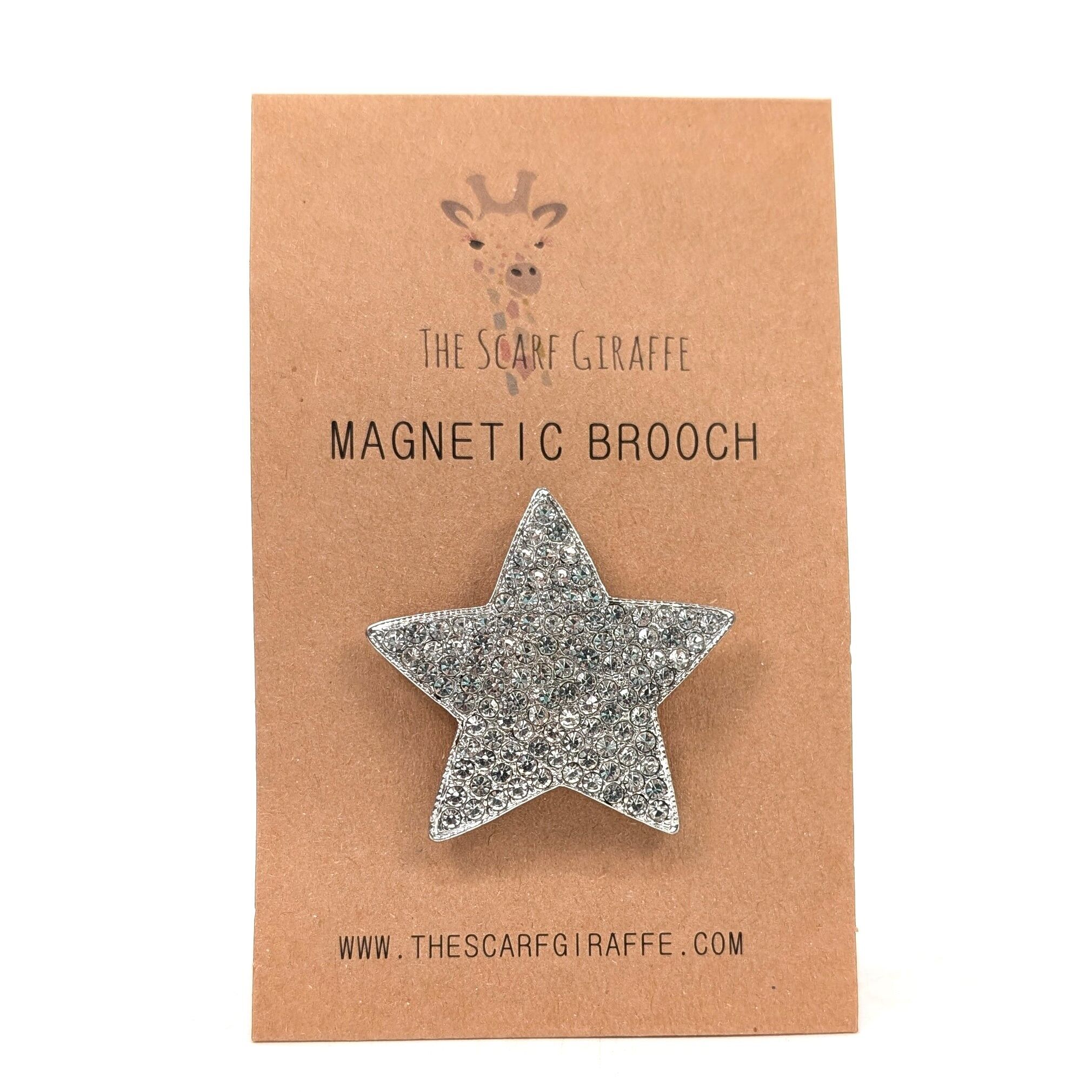 Spilla magnetica - Stella scintillante