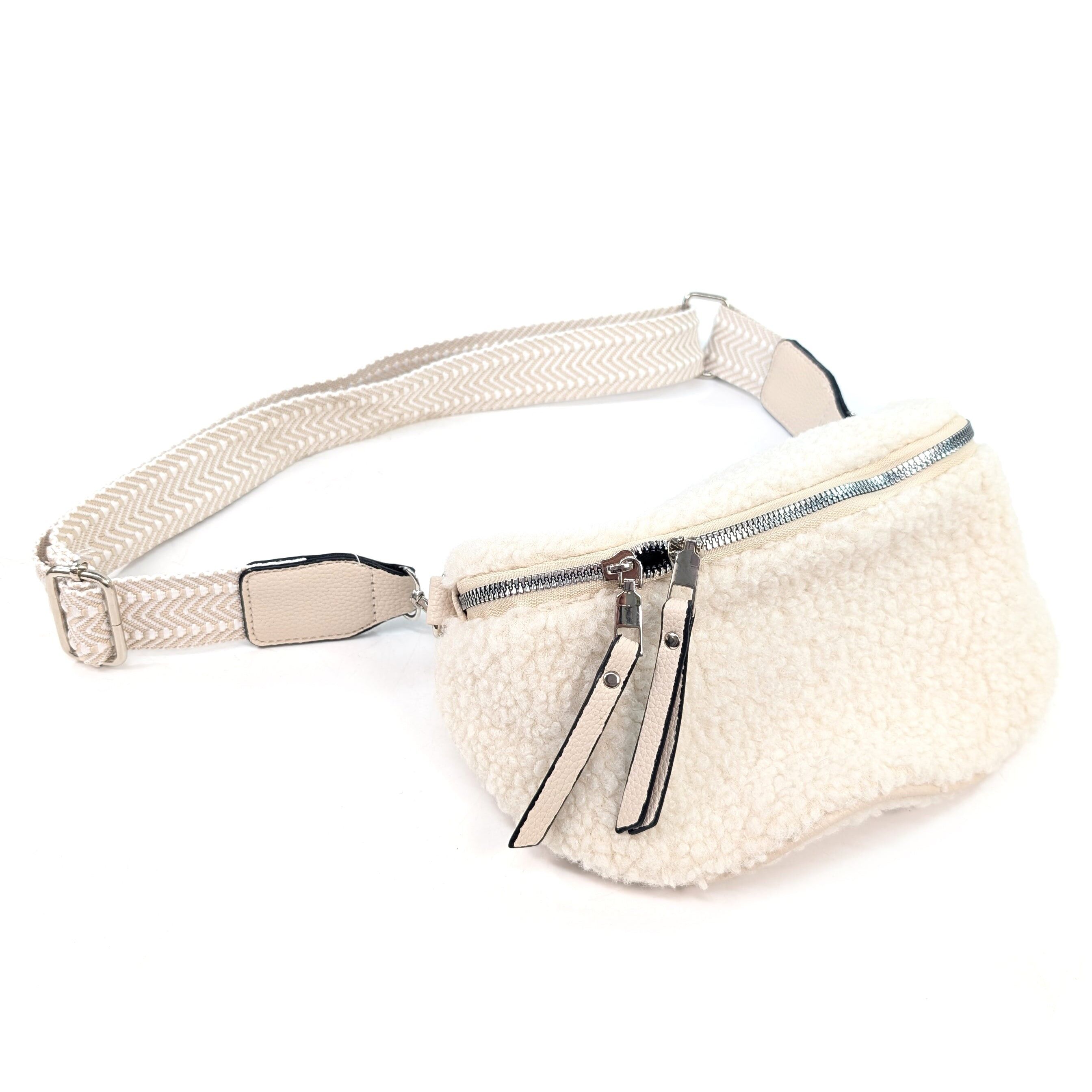 Borsa a tracolla - Orsetto - Crema