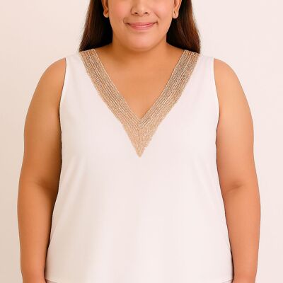 Top femme grande taille réf A950-1 – Confort e fluidità in taille unica