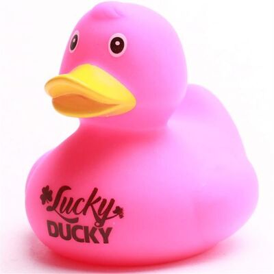 Rubber duck Lucky Ducky - pink - rubber duck