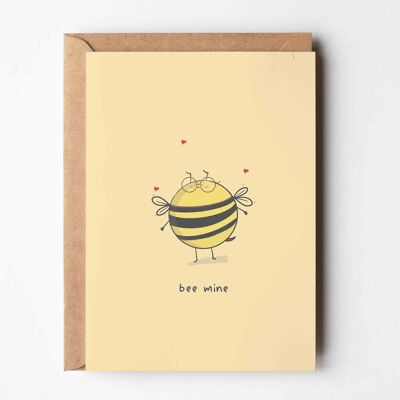 Carte de vœux Bee Mine
