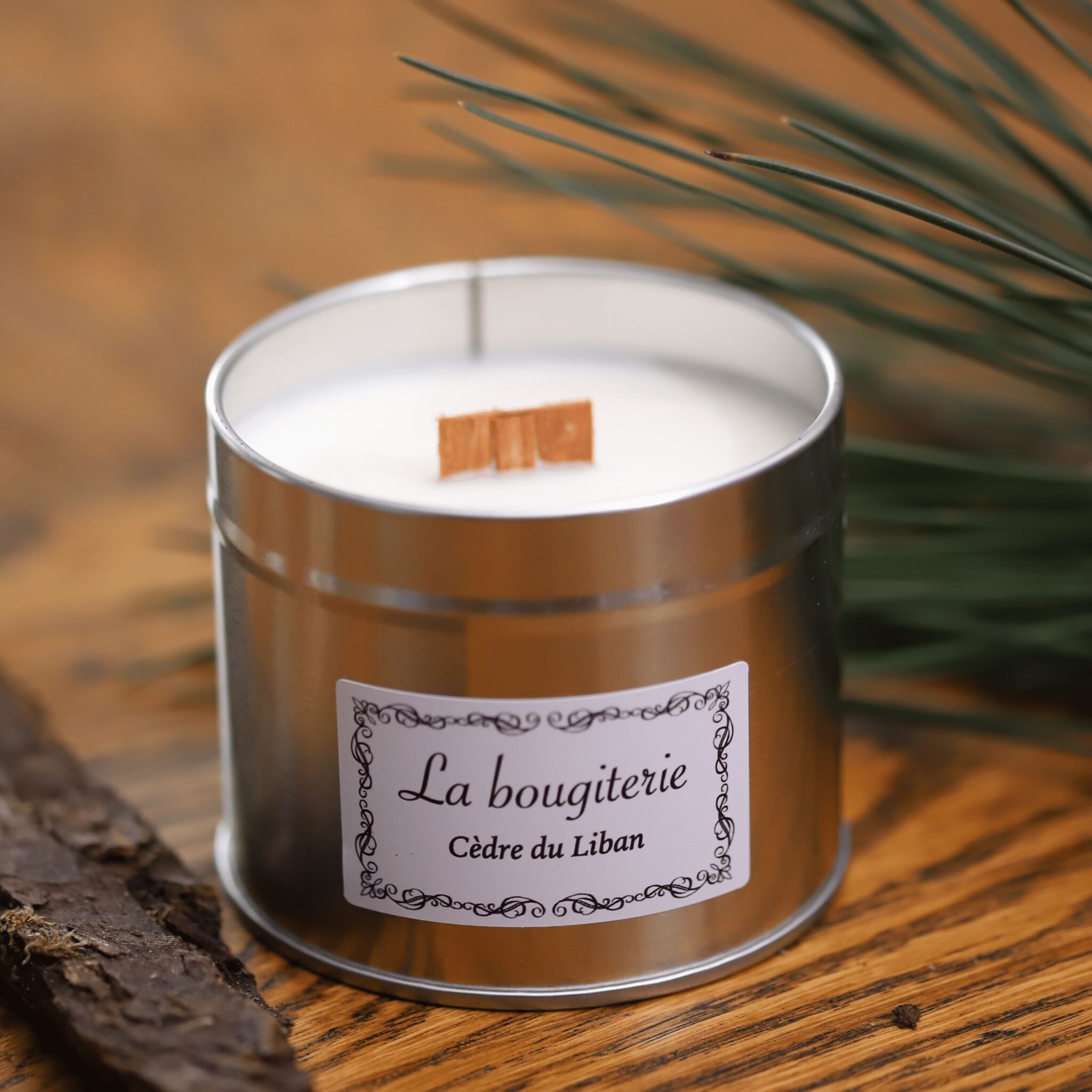 Cedar of Lebanon candle