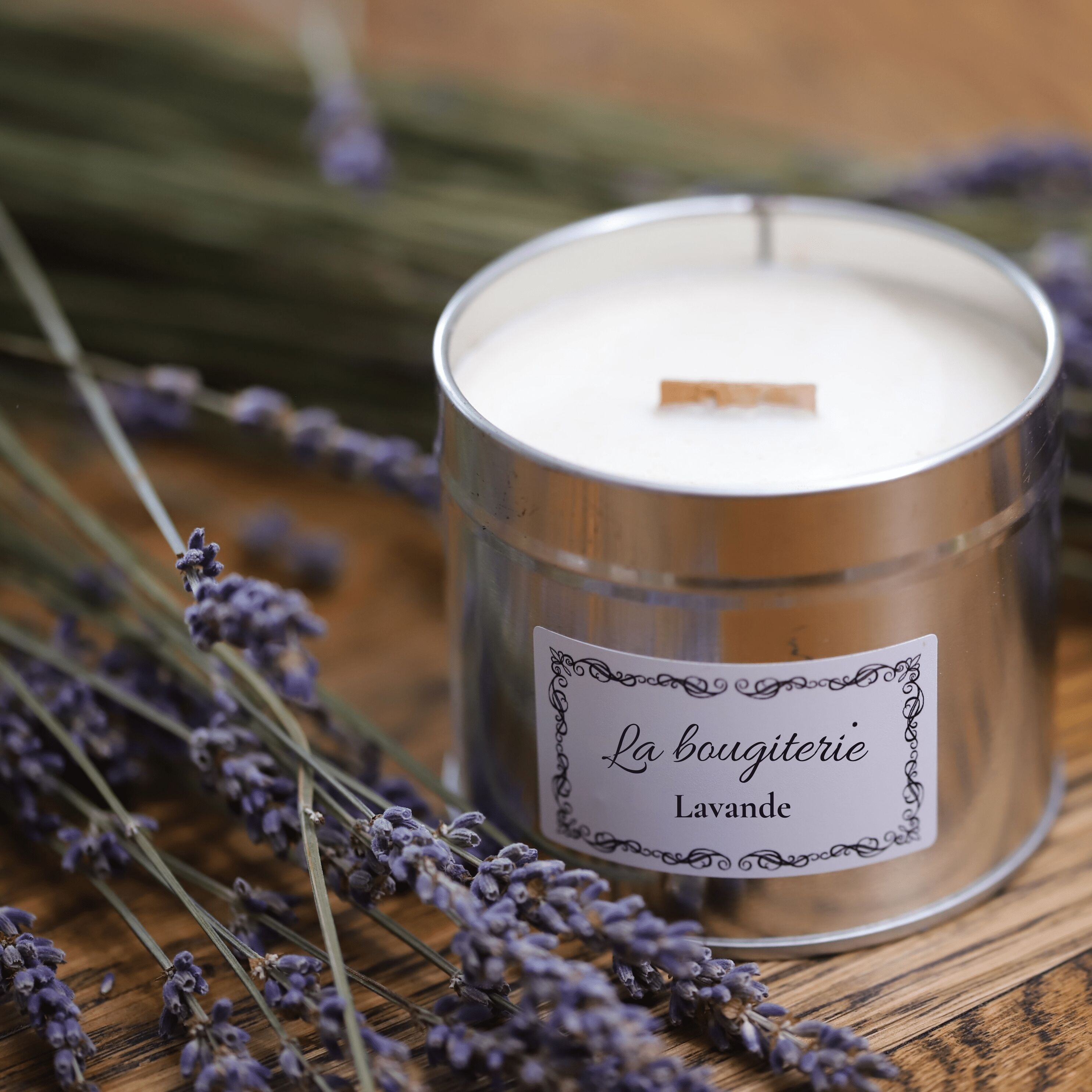 Lavender Candle