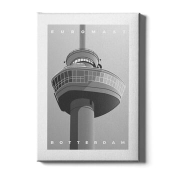 Euromast - Toile - 60 x 90 cm - Bleu 2