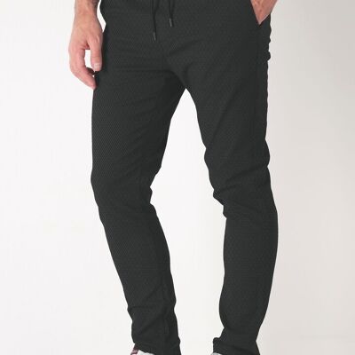 5705 Pantaloni in twill AOP STRETCH