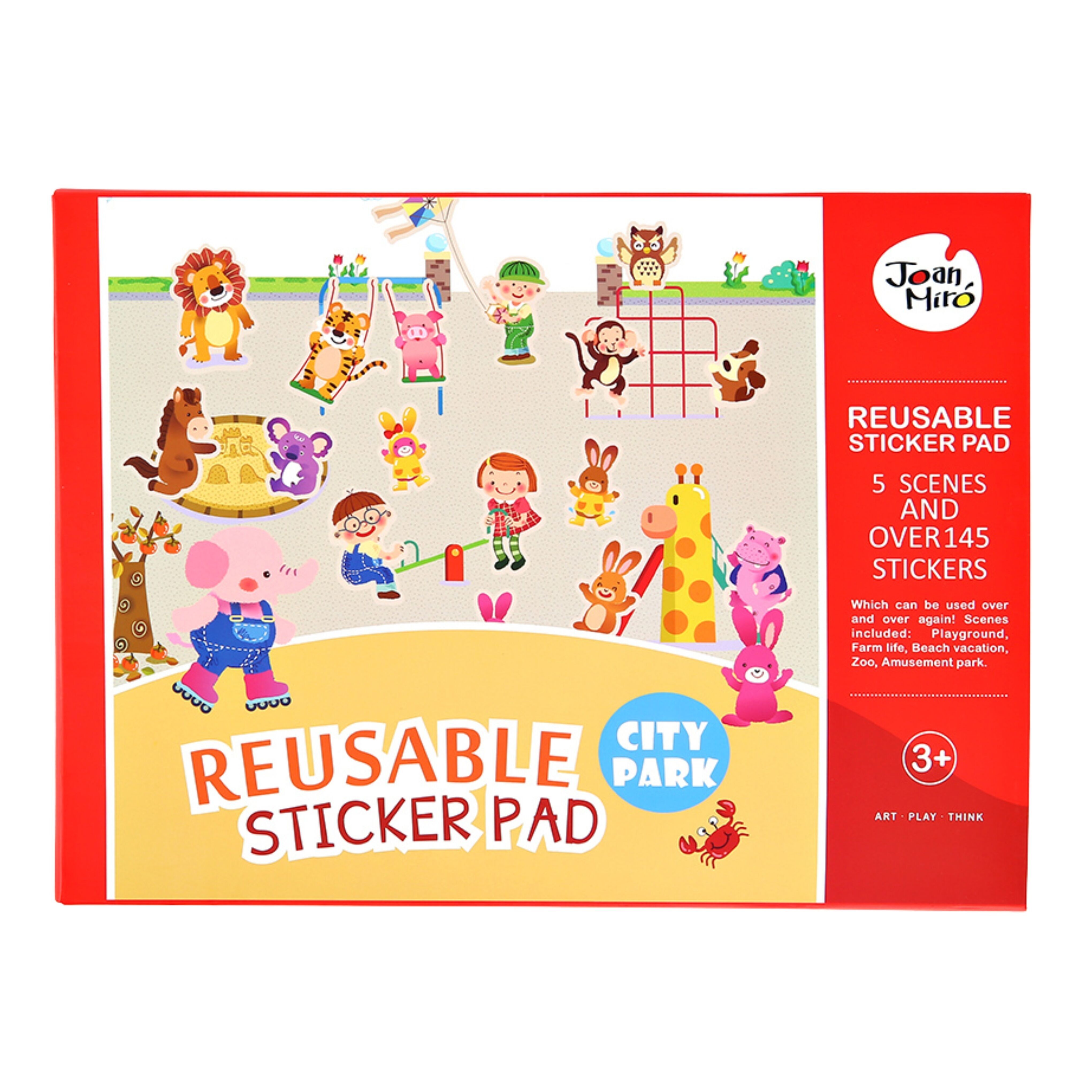 Pegatinas reutilizables City Park