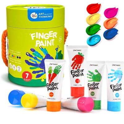 Finger paints 7 x 60 ml