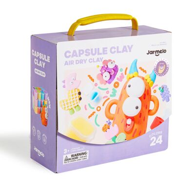 Plastilina en cápsulas 24 uds