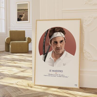 Affiche - Le Maestro - 30x40cm