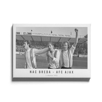 NAC Breda - AFC Ajax '72 - Póster enmarcado - 20 x 30 cm