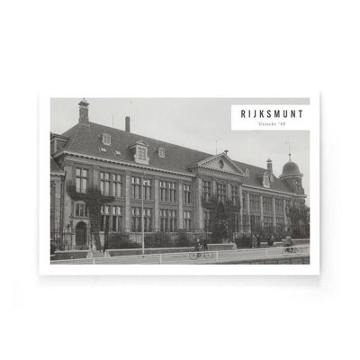 Rijksmunt '40 - Poster ingelijst - 20 x 30 cm