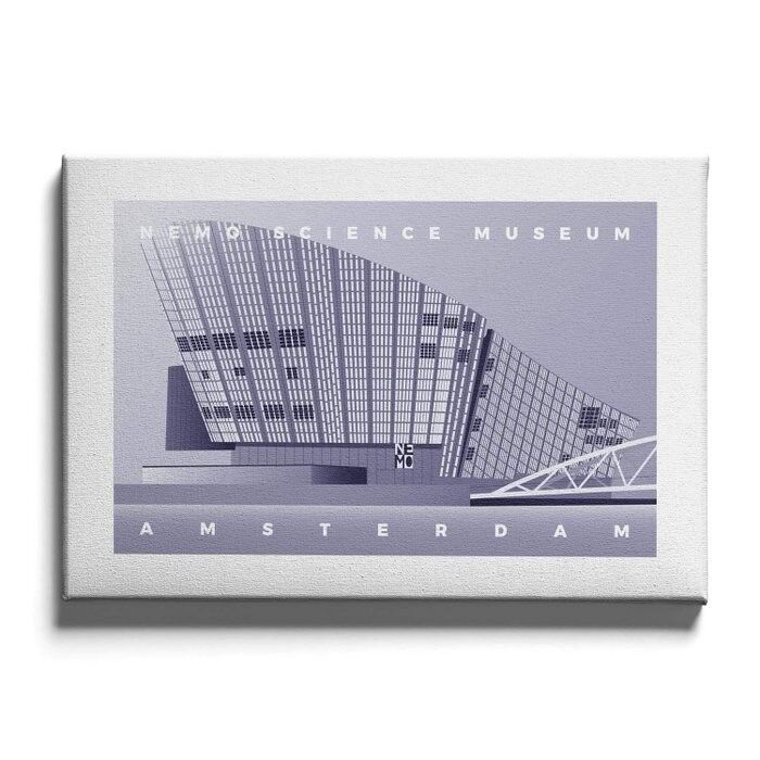 NEMO - Toile - 30 x 45 cm - Bleu