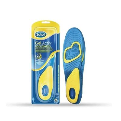 Semelles Scholl Gelactiv à usage quotidien, taille L (40-46).5) 1 paire