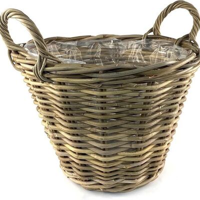 Rattan planter