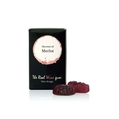 Merlot Wine Gum - Mini Box - 23 pack