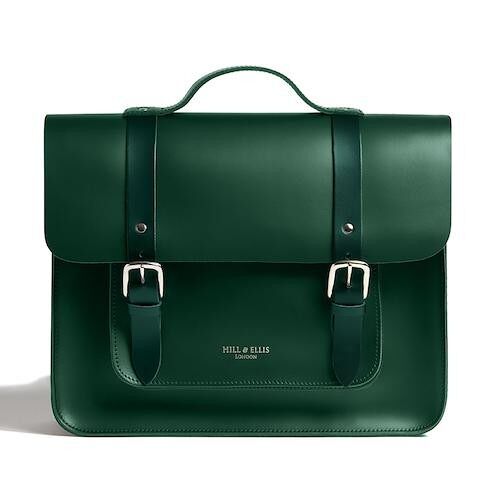 Green Satchel Cycle Bag