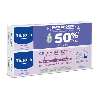 Crema Bálsamo Mustela 2x100ml