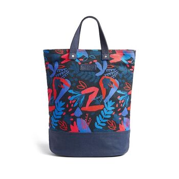 Sac de cyclisme en toile florale moderne 1