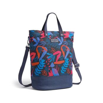 Sac de cyclisme en toile florale moderne 3