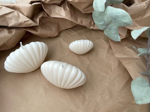 The small candle set - seashell