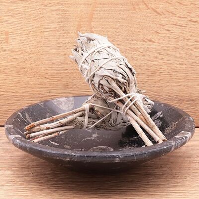 White sage stick torch shape 100mm (set of 3 pieces)