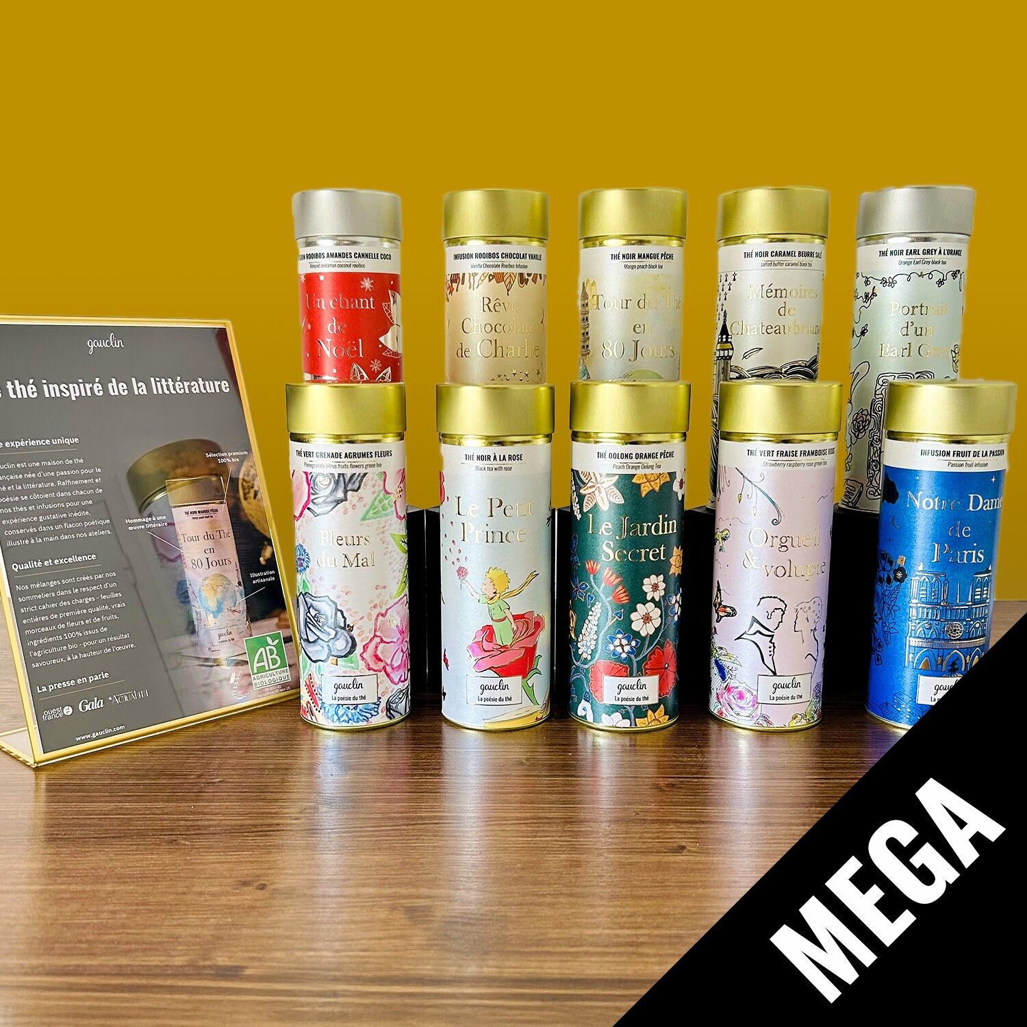 Mega Pack Collection Flacons poétiques (présentoir offert)
