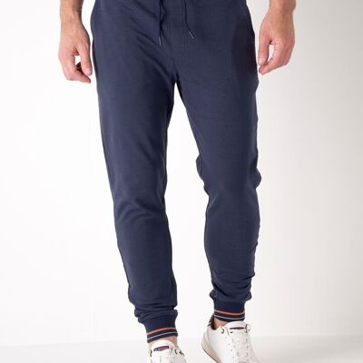 5706 Pantalones deportivos de chándal de felpa elástica
