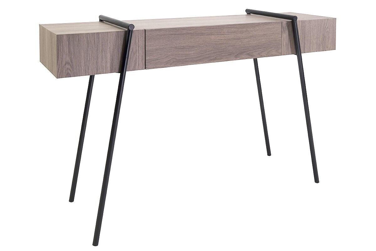 CONSOLE/BP5070 - HOLZ/METALL-KONSOLE MIT SCHUBLADE - ART DE FER