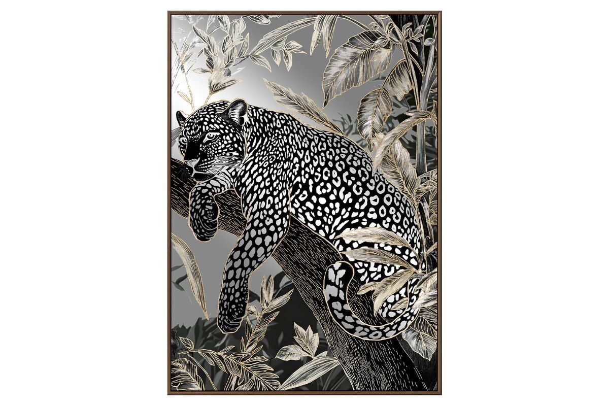 MI01061 - SPECCHIO DECORATIVO PANTERA - BELLE ARTI