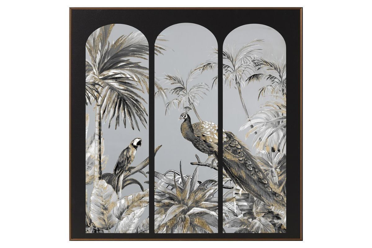 MI01060 - SPECCHIO DECORATIVO JUNGLE - BELLE ARTI