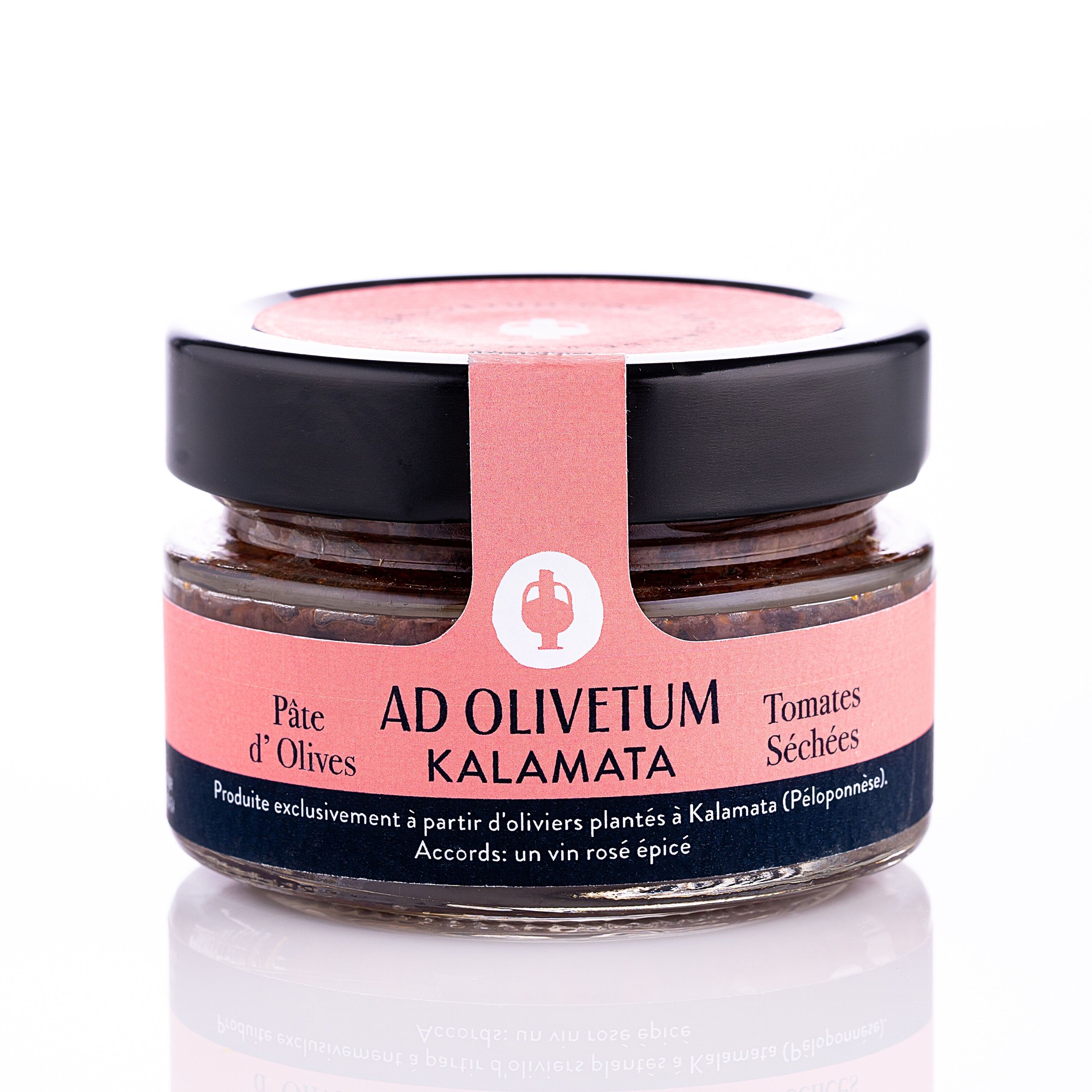 Kalamata-Oliven und sonnengetrocknete Tomatenpaste 110 g 🇬🇷 Ad Olivetum