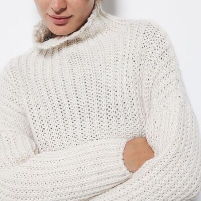 Plain Knit Sweater (437430-142)