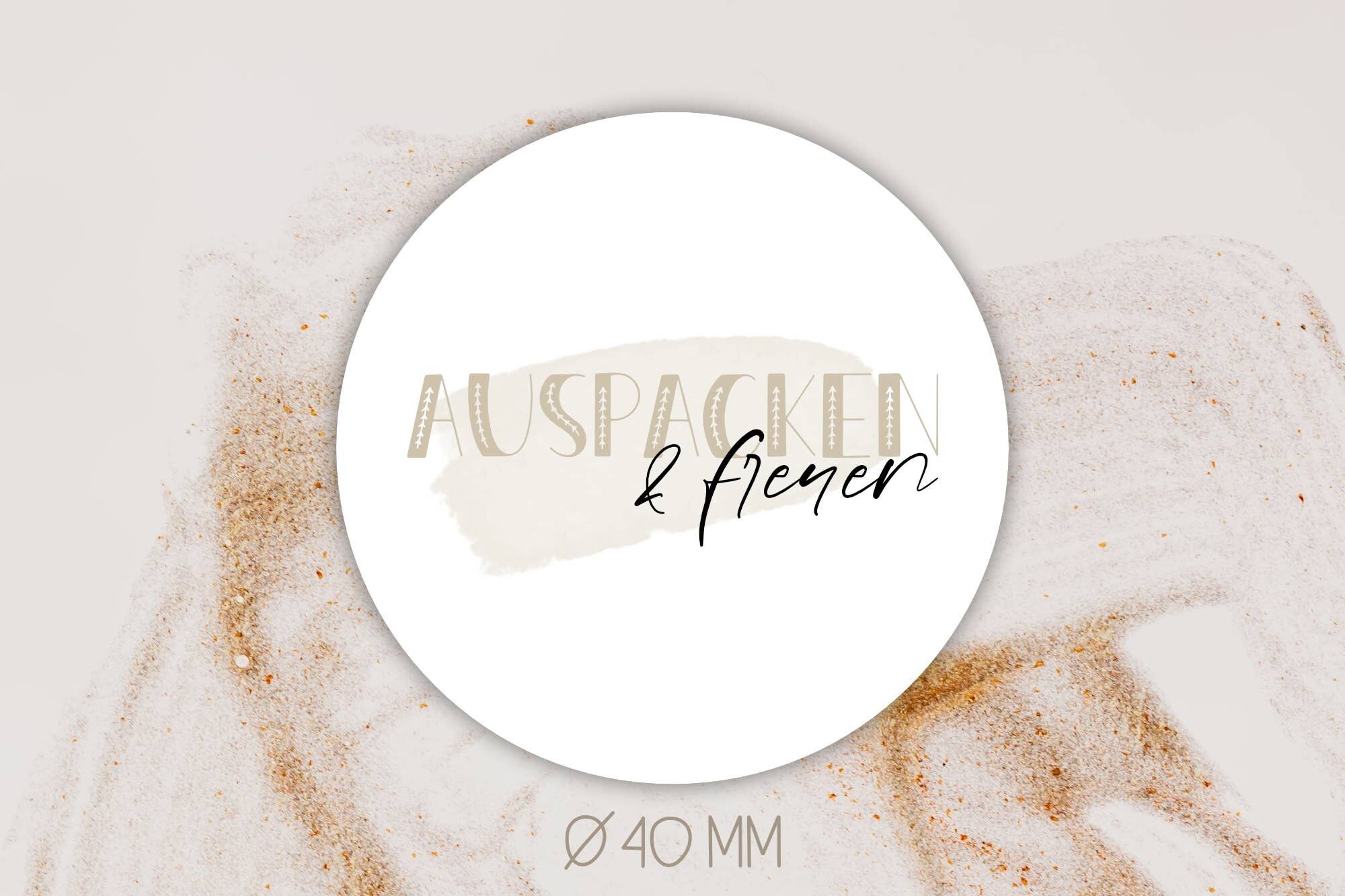 UNPACK & enjoy [Ø 4cm]