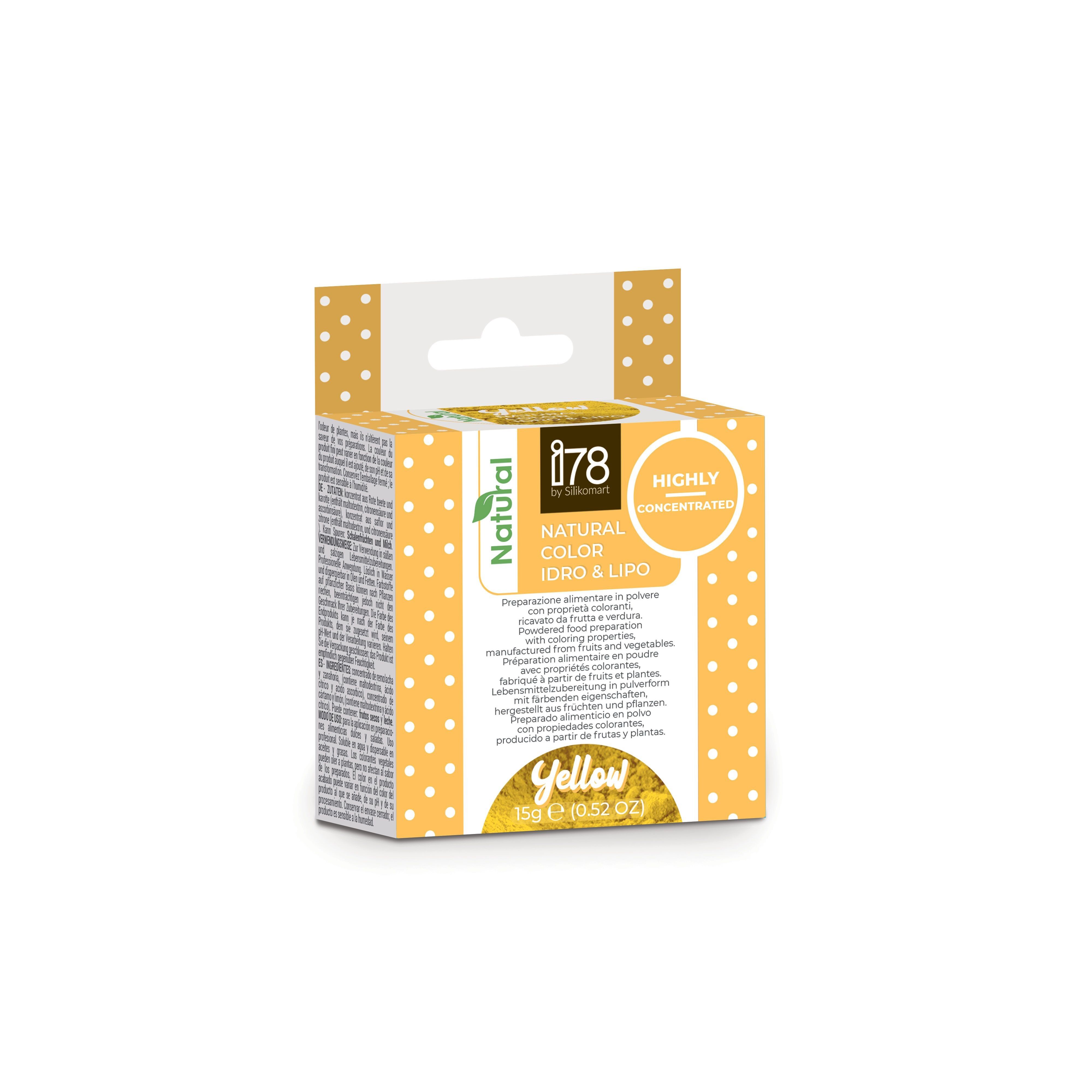Natural Idro & Lipo Color - YELLOW - 15g