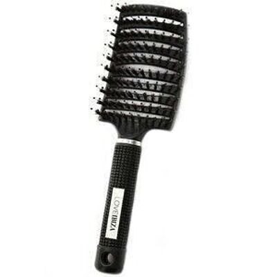 Anti tangle hair brush black