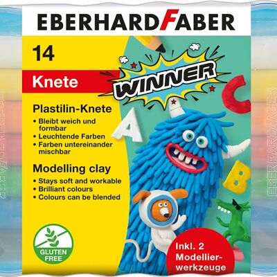 Eberhard Faber Plastilina per Modellare 300g 10 Colori, Arte, Artigianato, Animazione, Arti, Materiali per Artigianato, Regali, Pasta per Modellare ad Asciugatura all'Aria, Accessori per Attività Artigianali, Stucco ad Asciugatura all'Aria, Play Doh